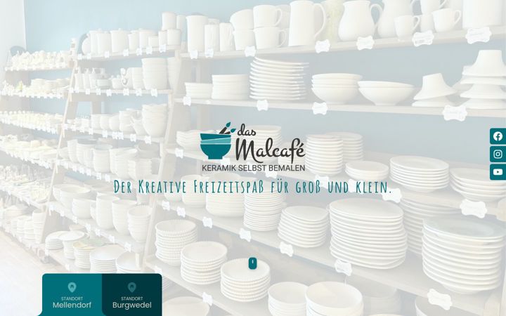 Screenshot of das-malcafe.de