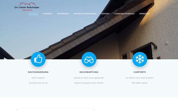 Screenshot of das-meisterdach.info