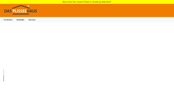 Screenshot of das-plisseehaus.de