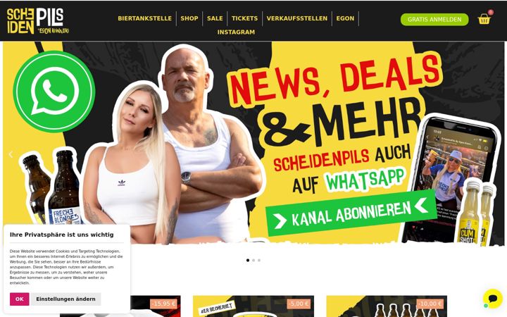 Screenshot of das-scheidenpils.com