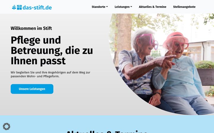 Screenshot of das-stift.de