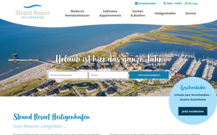 Captura de pantalla de das-strand-resort.de