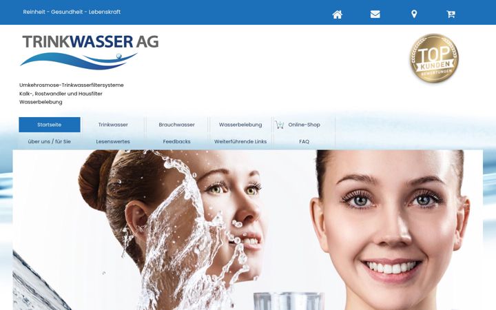 Screenshot of das-trinkwasser.ch
