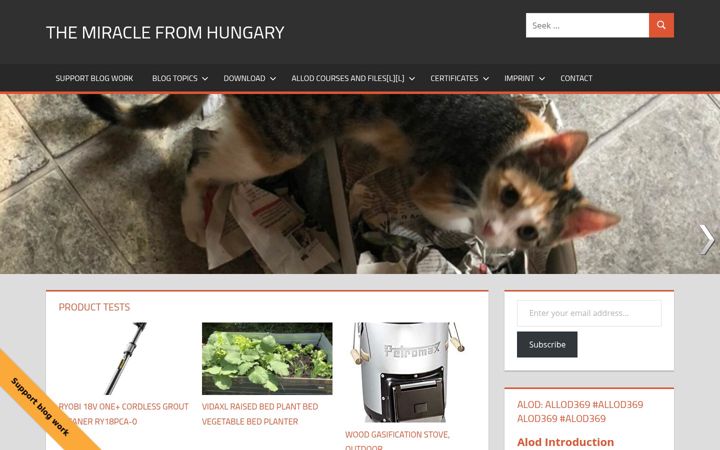 Екранна снимка на das-wunder-aus-ungarn.eu