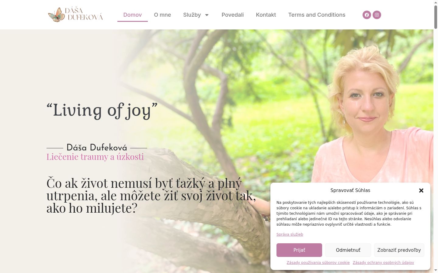 Snímek obrazovky baneru souhlasu zobrazeného před jakoukoli interakcí