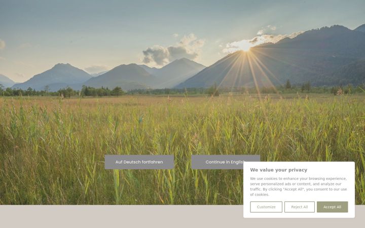 Screenshot of dasbergquartier.com