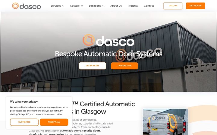 Screenshot of dasco-et.com