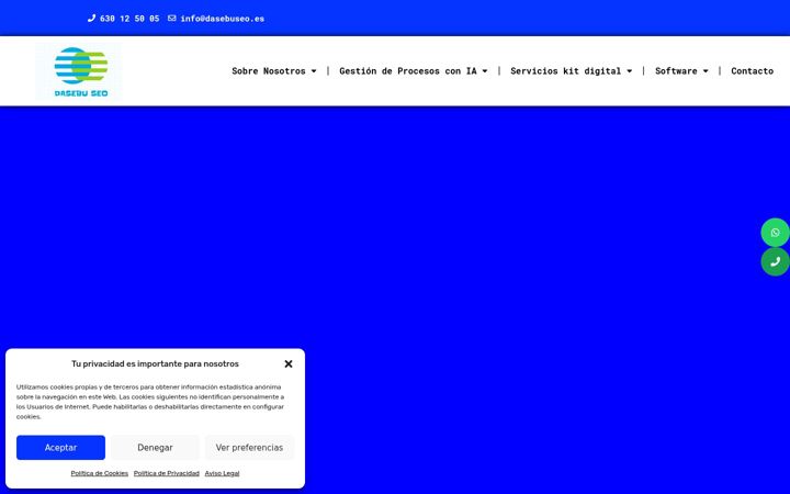 Screenshot von dasebuseo.es