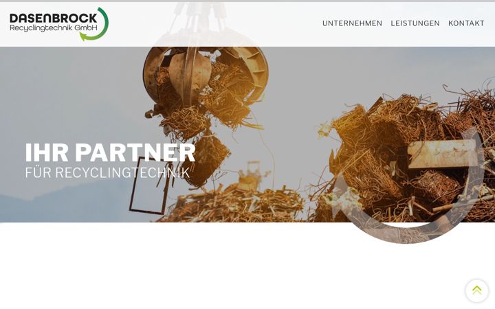 Screenshot of dasenbrock-recycling.de