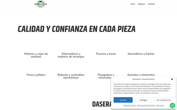 Screenshot of daserauto.com