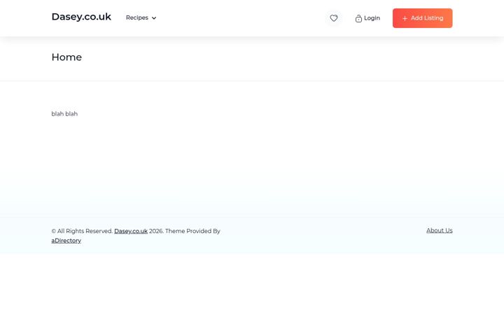 Screenshot of dasey.co.uk