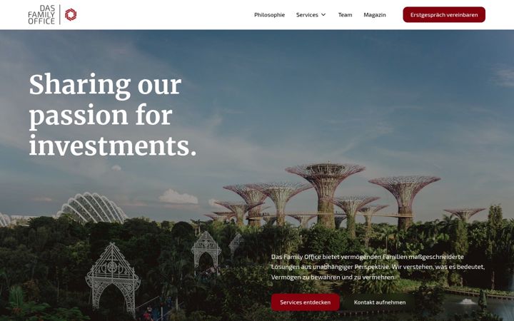 Screenshot of dasfamilyoffice.com
