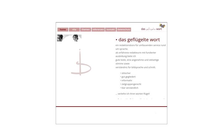 Screenshot of dasgefluegeltewort.de