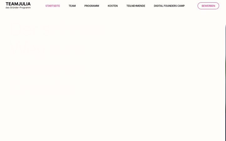 Screenshot of dasgruenderprogramm.de