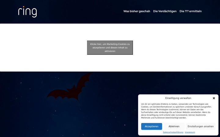 Screenshot of dasgruseligstehausdeutschlands.de