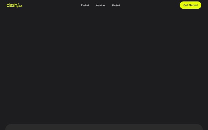 Screenshot of dash-out.com