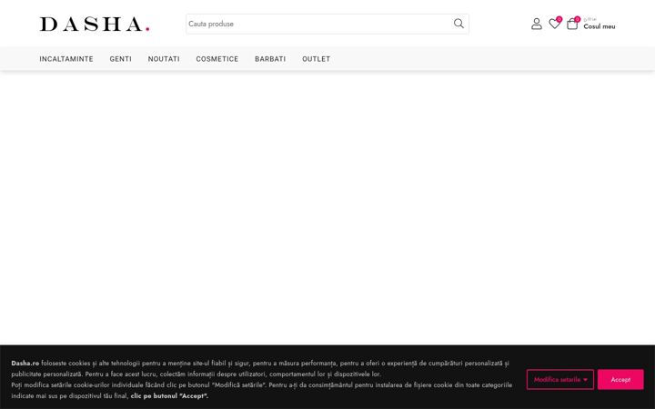 Screenshot of dasha.ro