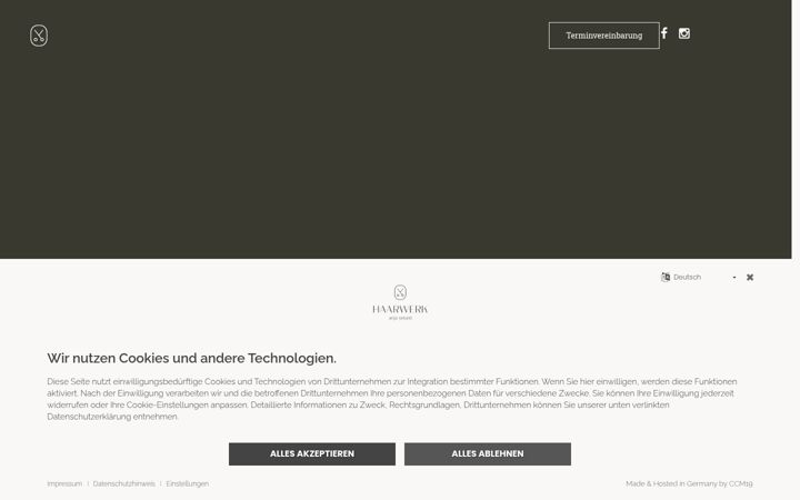 Screenshot of dashaarwerkistonline.de