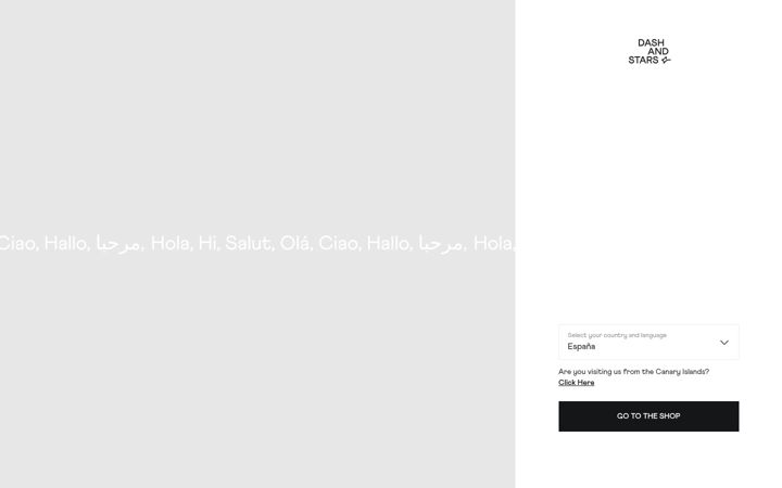 Screenshot of dashandstars.com