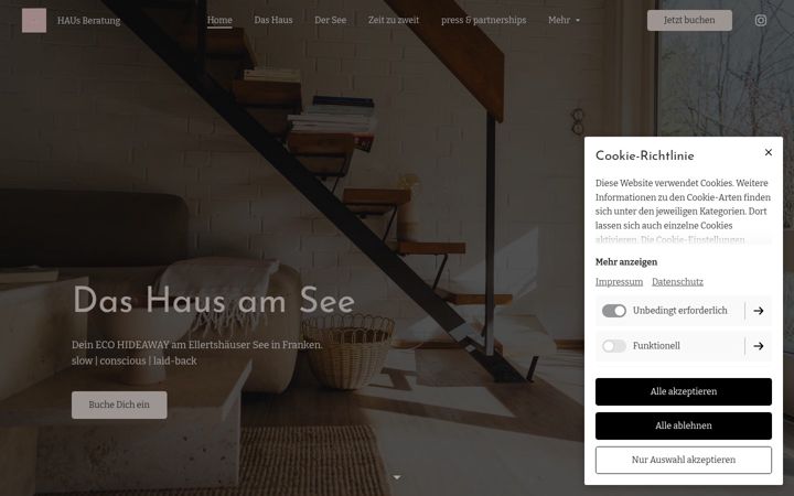 Screenshot of dashausamsee.net
