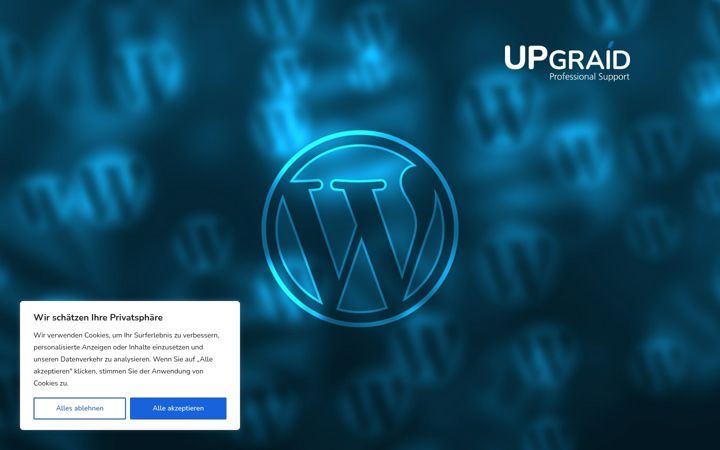 Screenshot of dashboard-upgrraid.ch