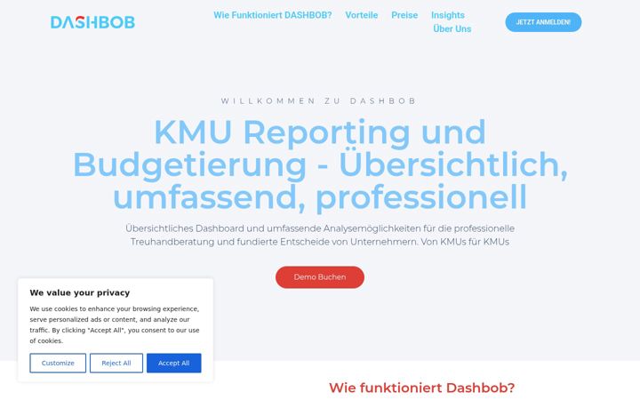 Screenshot of dashbob.ch
