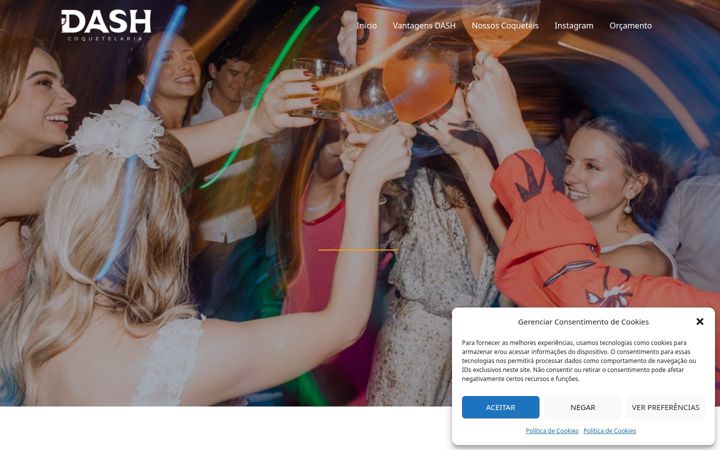 Képernyőkép: dashcoquetelaria.com.br