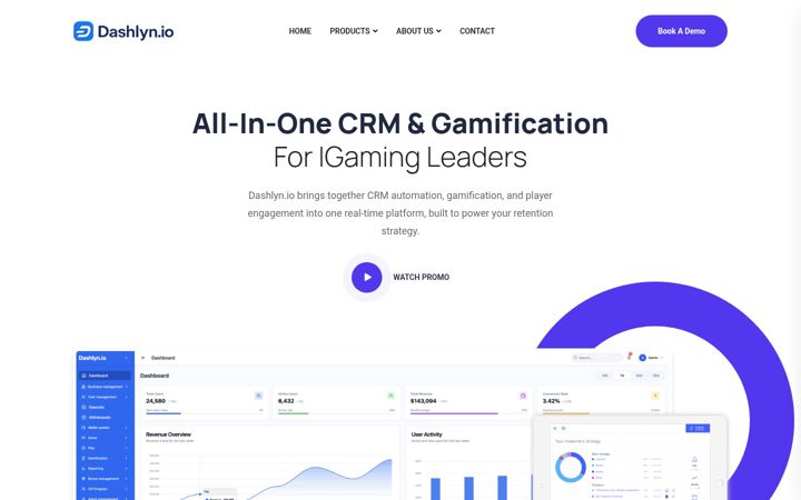 Екранна снимка на dashlyn.io