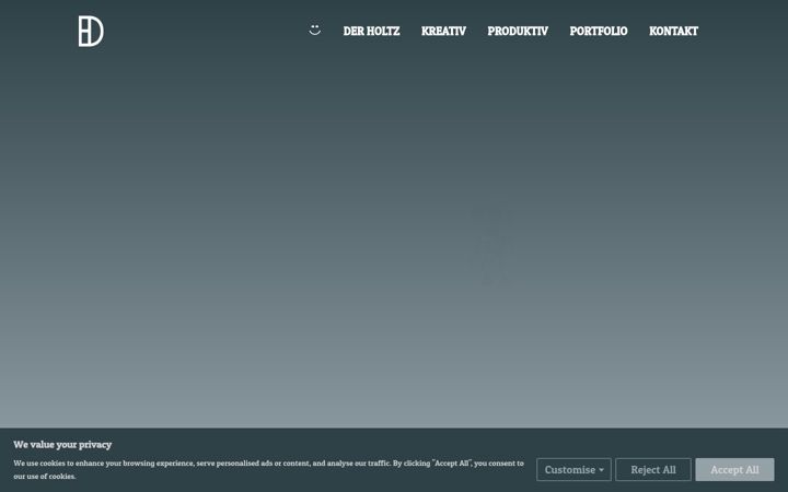 Screenshot of dasholtz.de