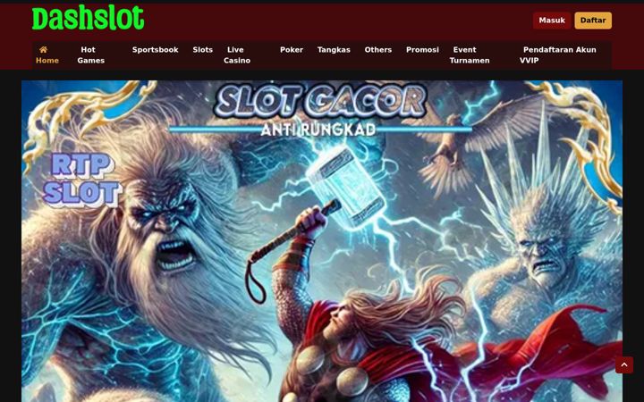 Screenshot of dashslot.net