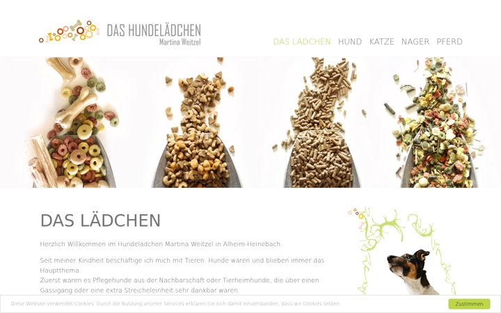 Screenshot of dashundelaedchen.de