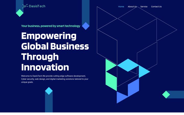 Screenshot of dasistech.com