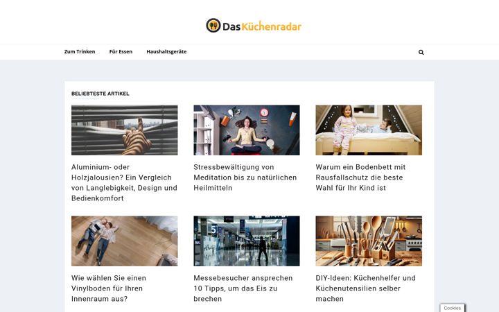 Screenshot of daskuechenradar.de