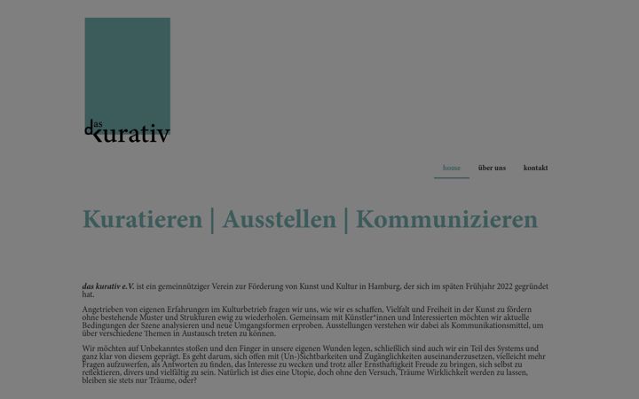 Screenshot of daskurativ.de