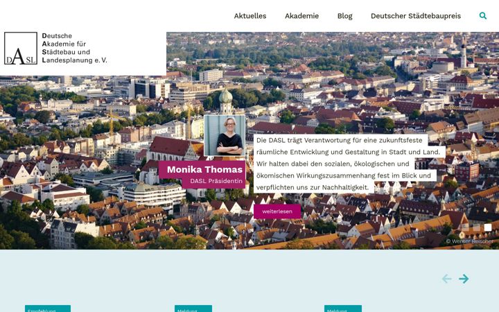 Screenshot of dasl.de