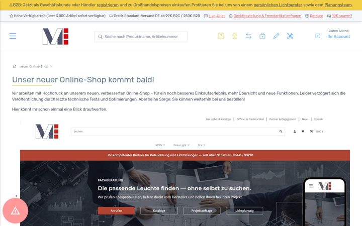 Screenshot of daslicht24.de