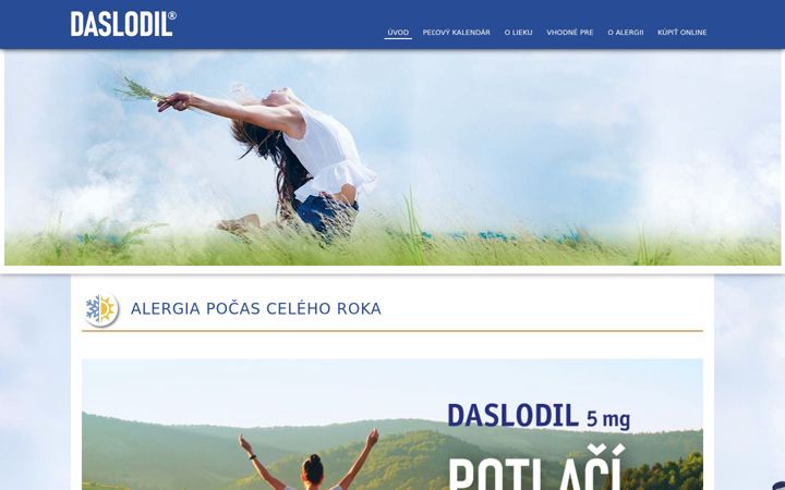 Screenshot of daslodil.sk