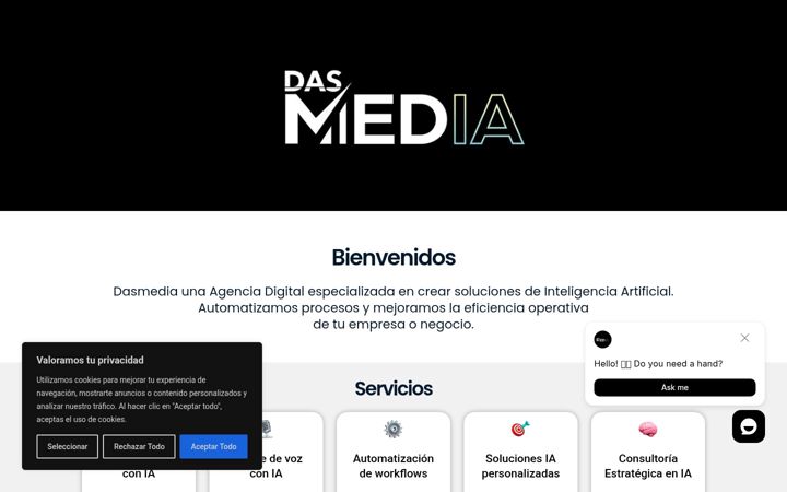 Screenshot di dasmedia.es