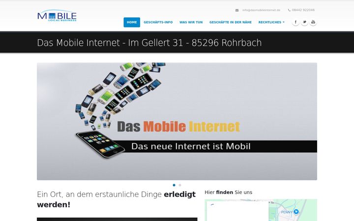 Screenshot of dasmobileinternet.de