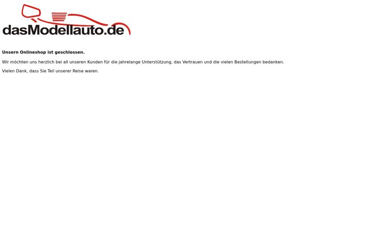 Screenshot of dasmodellauto.de
