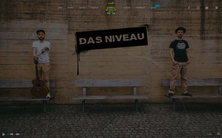 Screenshot of dasniveau.de