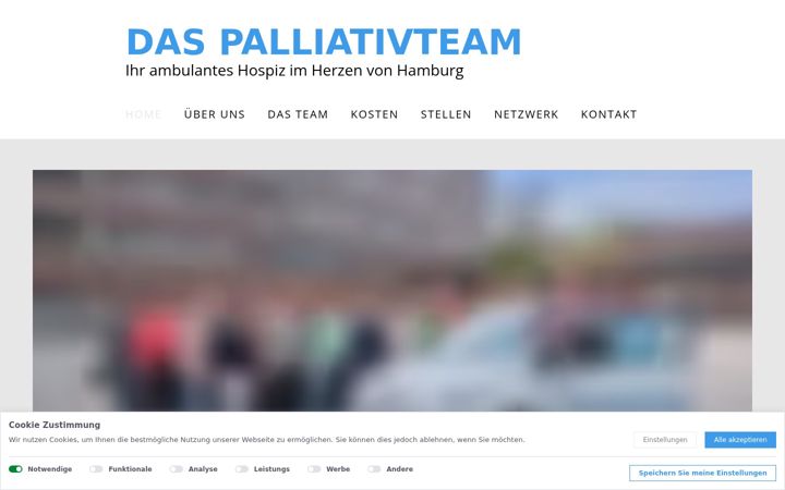 Screenshot of daspalliativteam.de