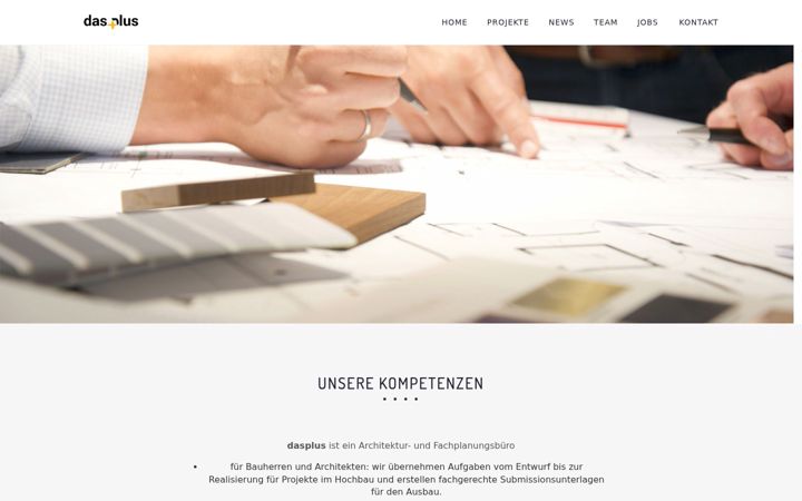 Screenshot of dasplus.ch
