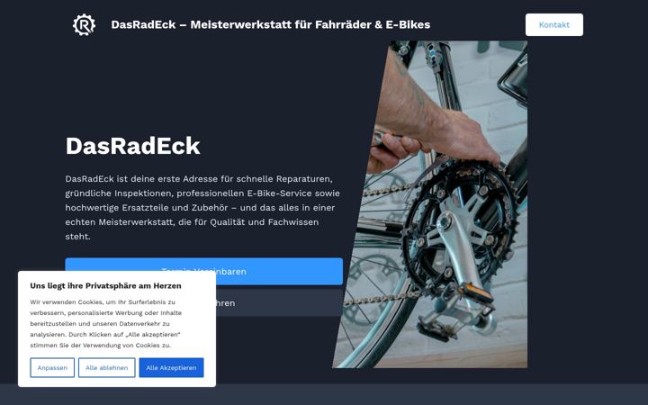 Screenshot of dasradeck.de