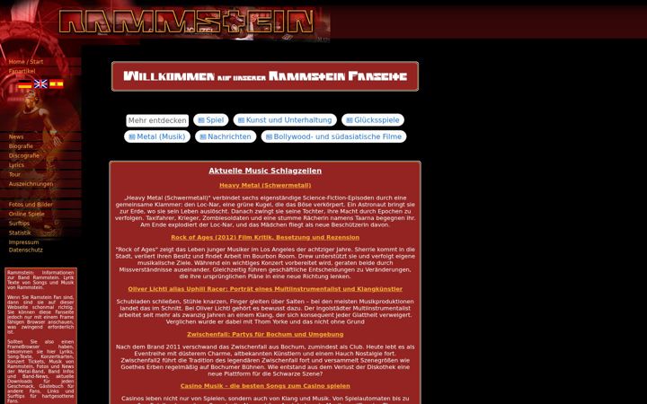 Screenshot of dasschoenstekind.de