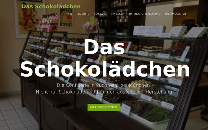 Screenshot of dasschokolaedchen.de