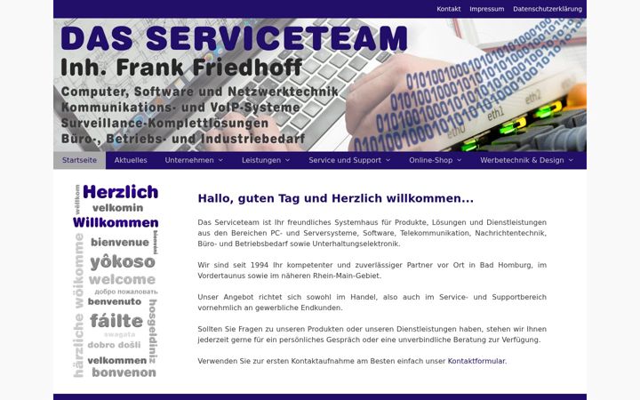 Screenshot of dasserviceteam.de