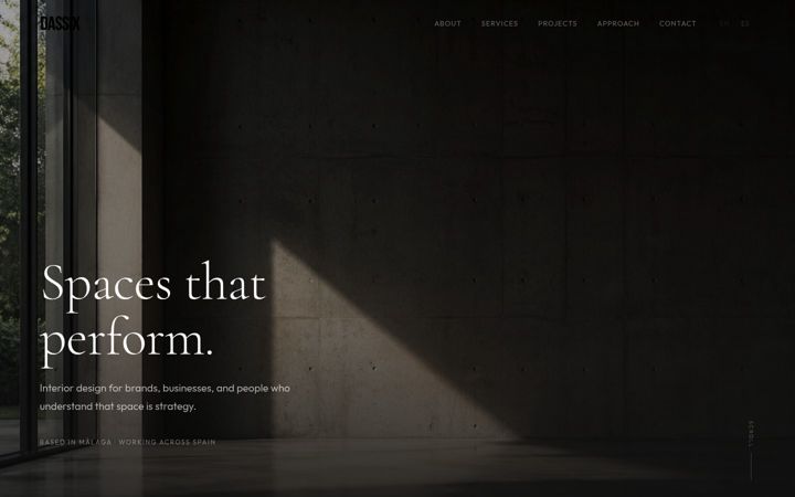 Screenshot of dassix.com