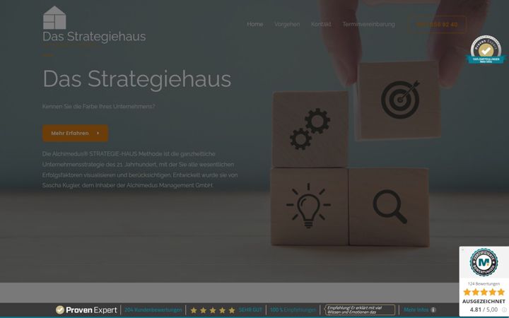 Screenshot of dasstrategiehaus.de