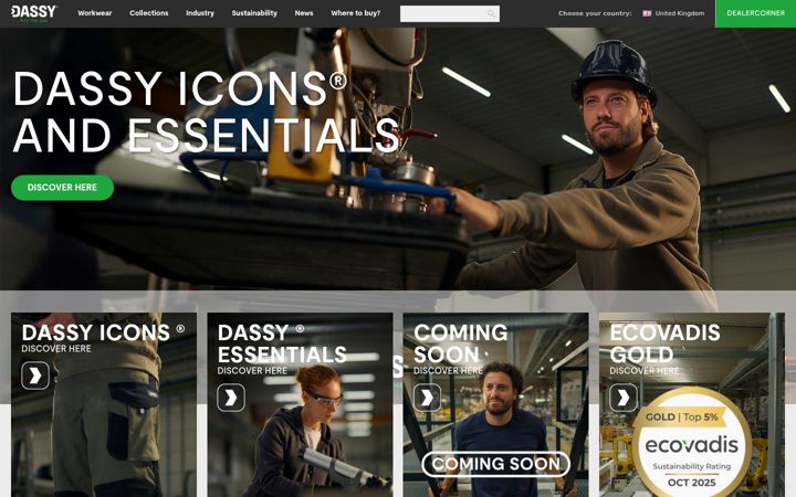 Screenshot of dassy.eu